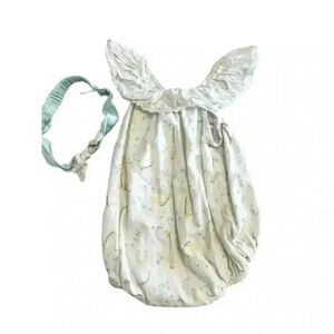 First‎ Wish Infant Girl Romper with Headband Size 3-6 Months